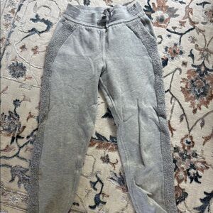 Lululemon grey scuba sweatpants, size 4